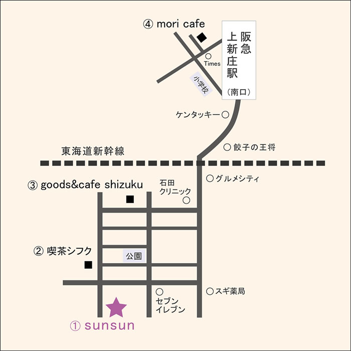 喫茶展MAP